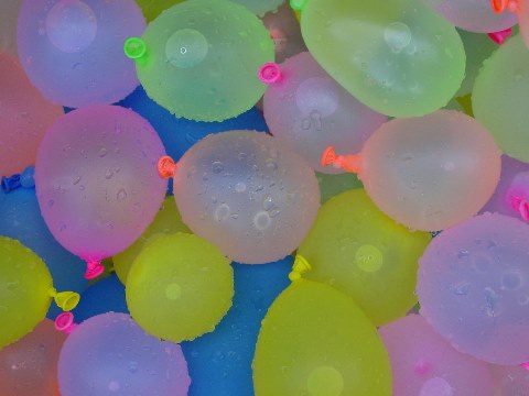 water balloon presence